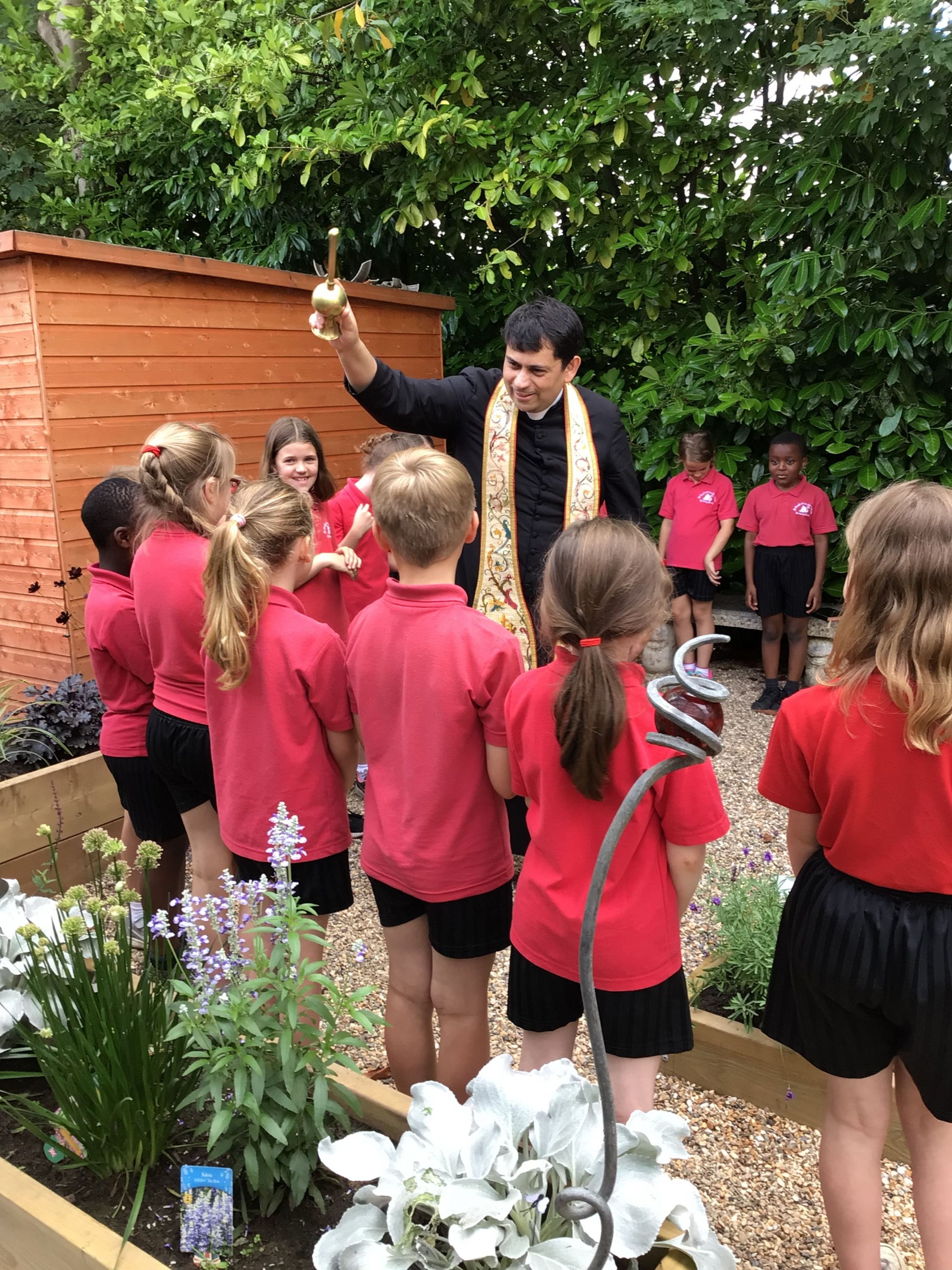 Blessing of Prayer Garden